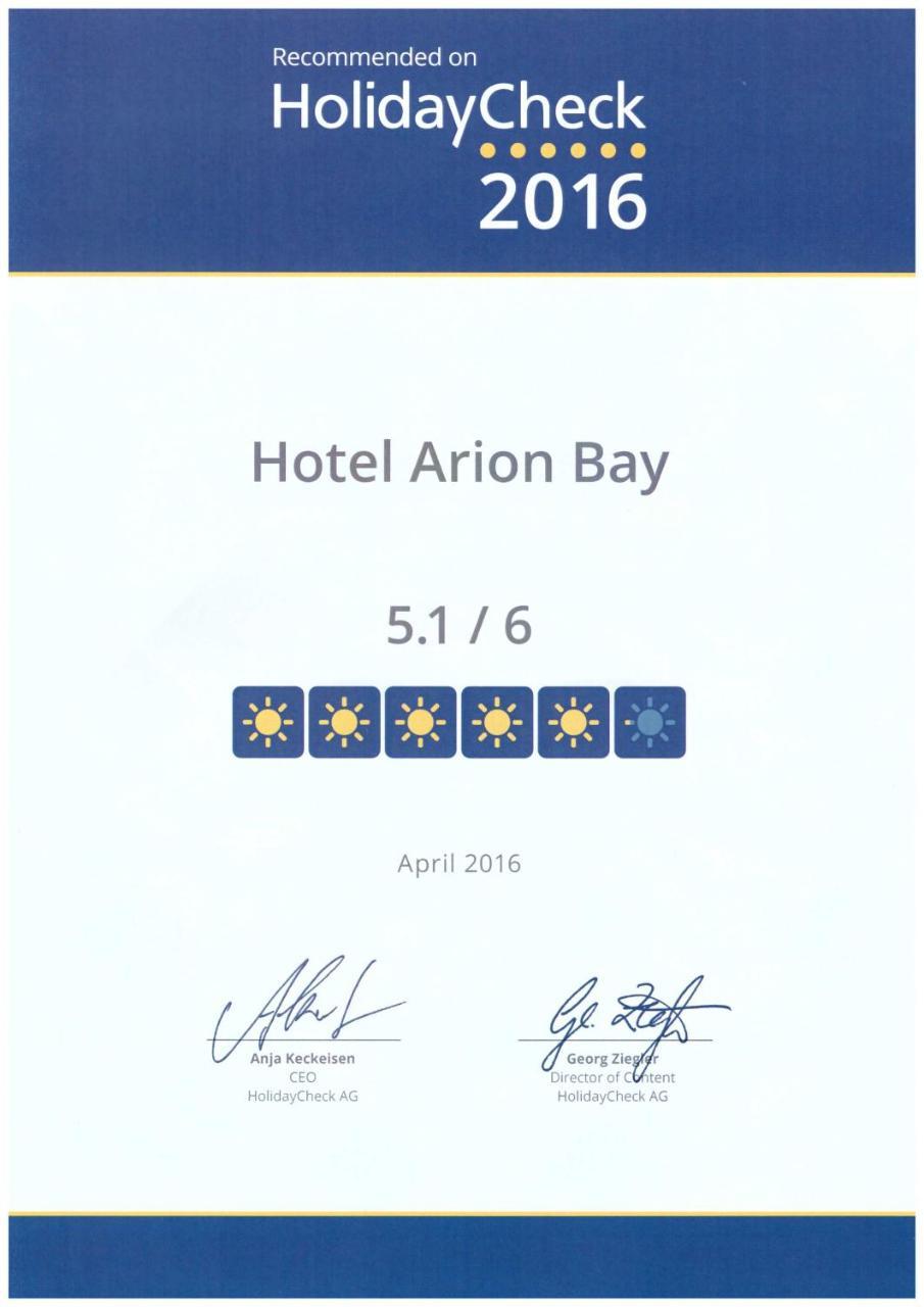 Arion Bay Hotel Santorini Kamári Dış mekan fotoğraf